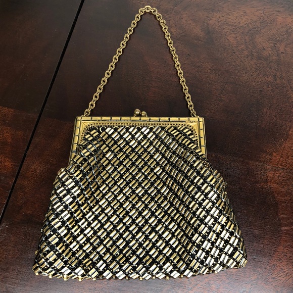 Vintage Whiting & Davis Mesh Bag With Original Box - Picture 3 of 11